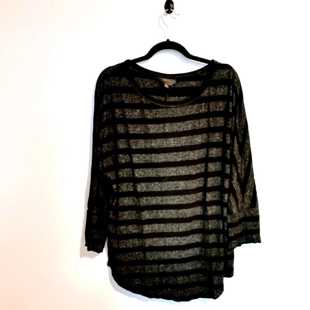 Mix striped top